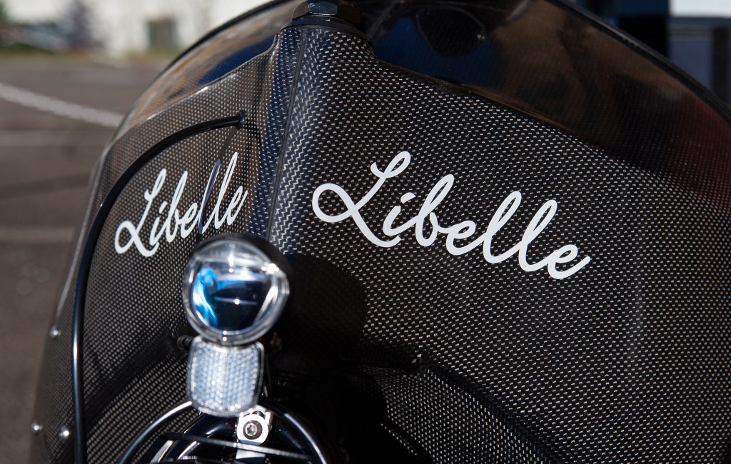 Libelle cargo bike front section